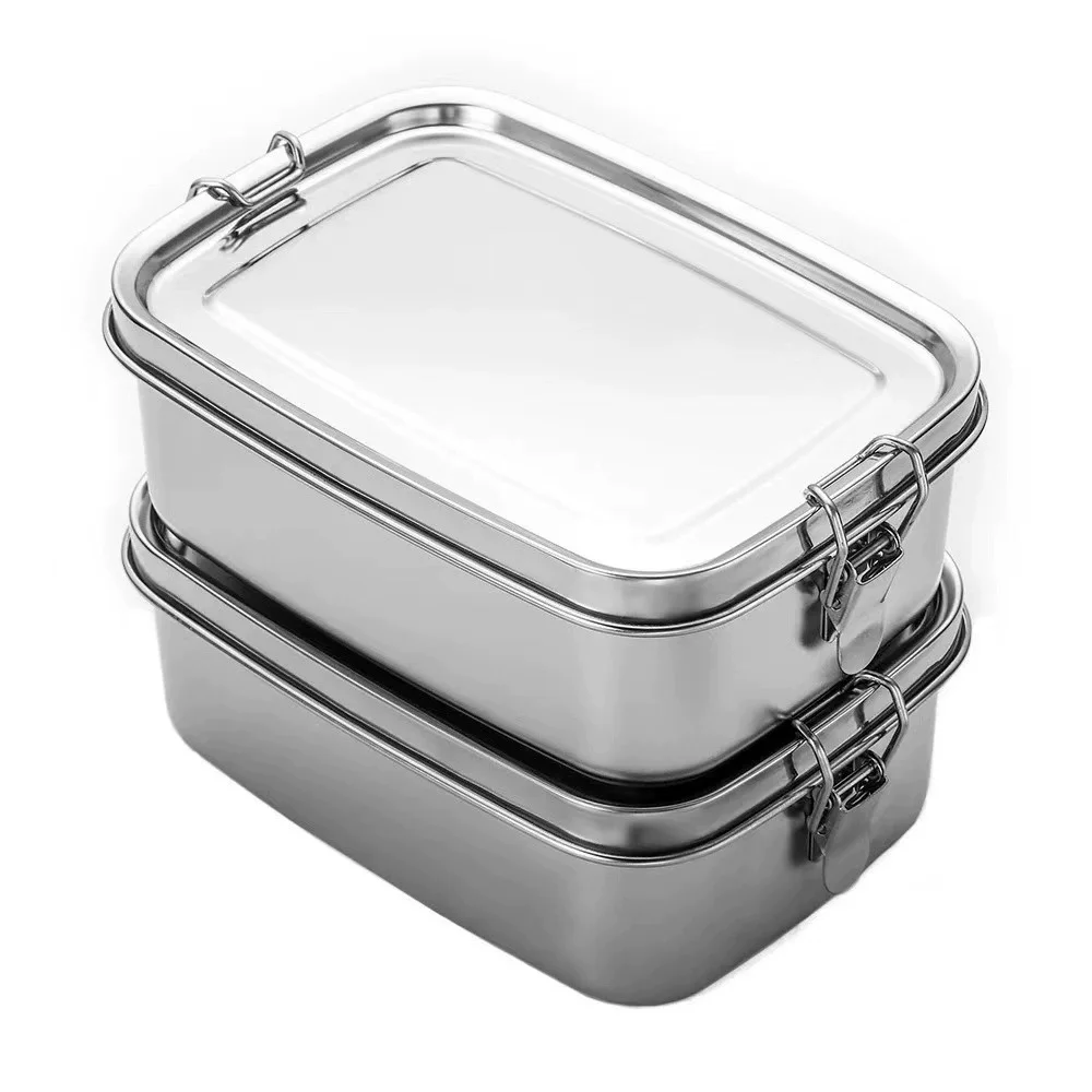 Meal Prep Bowl - Edelstahl-Lunchbox für Kinder und Erwachsene, tragbare,