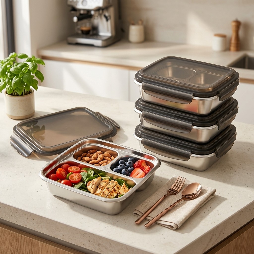 Großer Lunchbehälter mit Decke – Meal Prep Bowl Bewertung und Preis