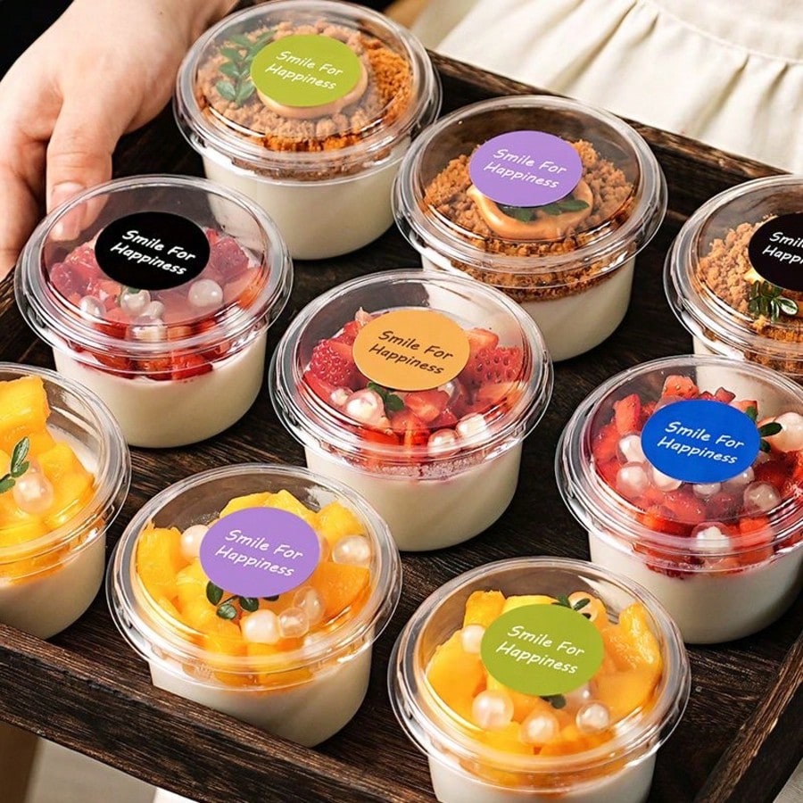 50/100PCS 250ML Einweg Kunstst – Sauce Dipping Cup Bewertung und Preis