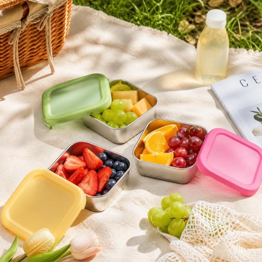 Silikondeckel Edelstahl Frisch – Meal Prep With Rice Bewertung und Preis