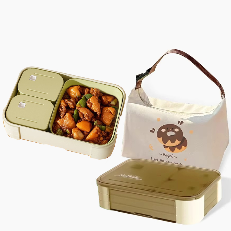 Bento-Lunchbox-Set mit mehrere – Meal Prep Or Prep Meal Bewertung und Preis