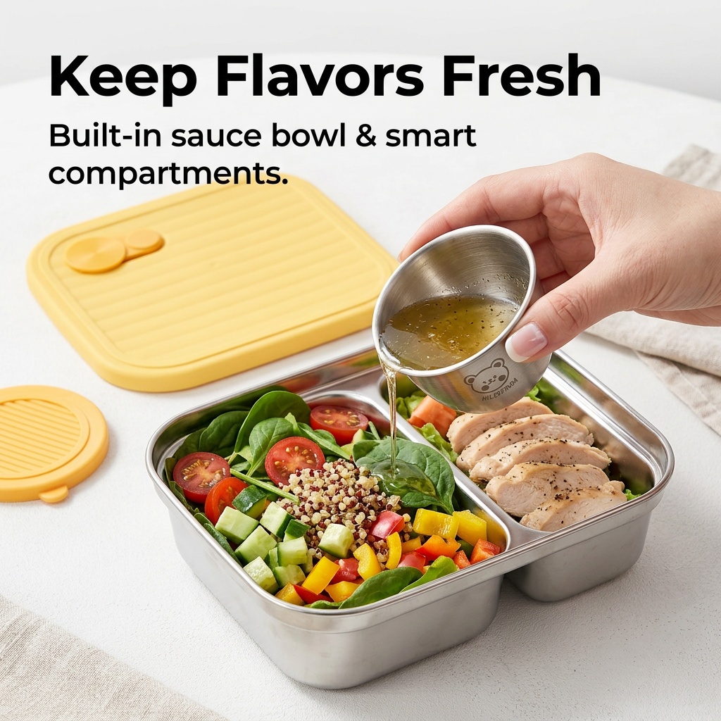 304 Edelstahl-Lunchbehälter, t – Meal Prep Bowl Bewertung und Preis